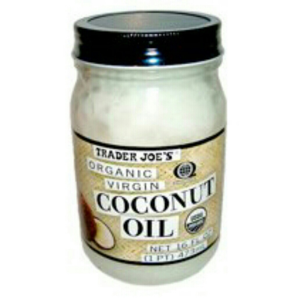16 oz jar Trader Joe's organic coconut oil